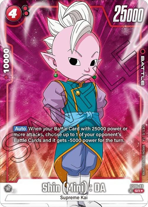 Image for Shin (Mini) : DA (Bonus Pack Alternate Art) (Starter Deck 6: Son Goku (Mini)) (FS06-03) - Dragon Ball Super: Fusion World