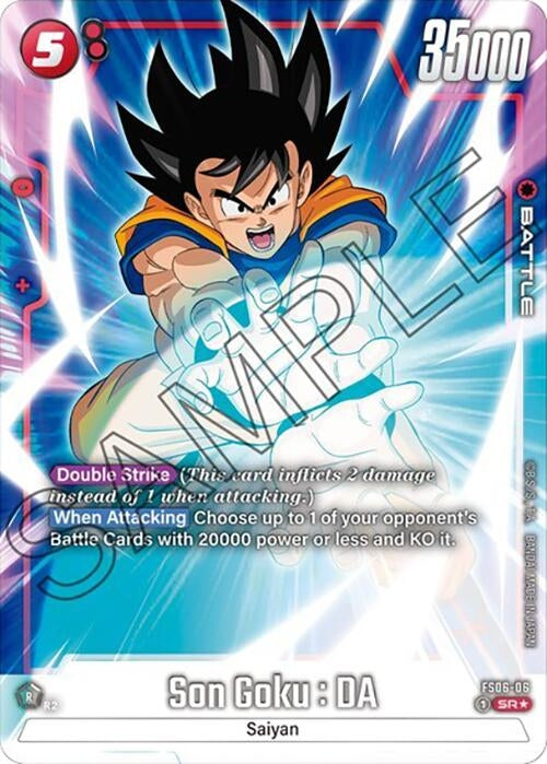 Image for Son Goku : DA (Bonus Pack Alternate Art) (Starter Deck 6: Son Goku (Mini)) (FS06-06) - Dragon Ball Super: Fusion World