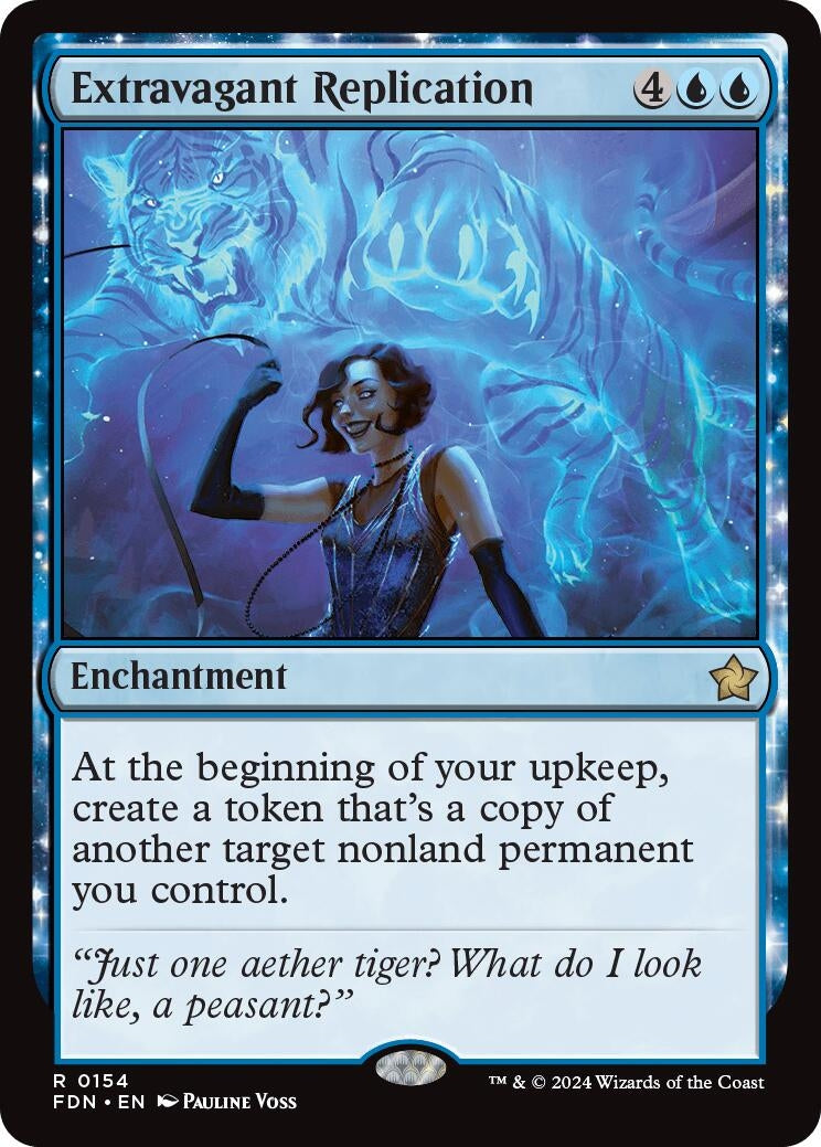 Image for Extravagant Replication (Foundations) (154) - Magic: The Gathering