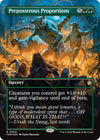 Image for Preposterous Proportions (Borderless) (Mana Foil) (Foundations) (400) - Magic: The Gathering