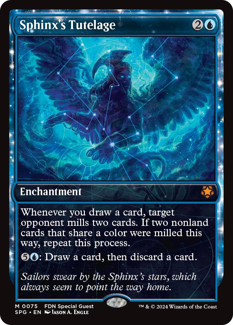 Image for Sphinx's Tutelage (Showcase) (Special Guests) (75) - Magic: The Gathering