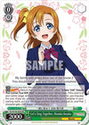 Image for Let's Sing Together, Honoka Kosaka (Love Live! School idol festival 2 MIRACLE LIVE!) (SIL/W109-E035 RR) - Weiss Schwarz