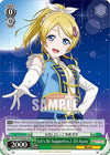 Image for Let's Be Supportive~ Eli Ayase (SR) (Love Live! School idol festival 2 MIRACLE LIVE!) (SIL/W109-E045S SR) - Weiss Schwarz
