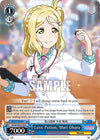 Image for Love Potion, Mari Ohara (Love Live! School idol festival 2 MIRACLE LIVE!) (SIS/W109-E130 C) - Weiss Schwarz