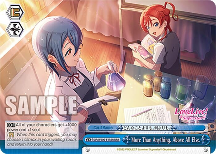 Image for More Than Anything. Above All Else. (RRR) (Love Live! School idol festival 2 MIRACLE LIVE!) (SIP/W109-E136R RRR) - Weiss Schwarz
