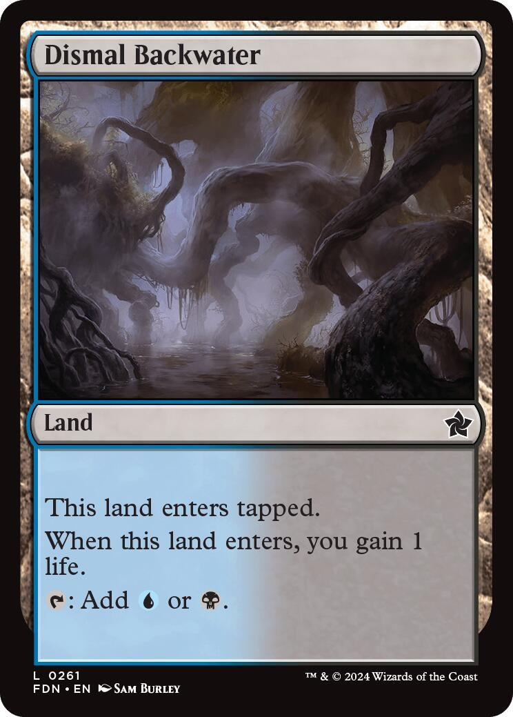 Image for Dismal Backwater (Foundations) (261) - Magic: The Gathering