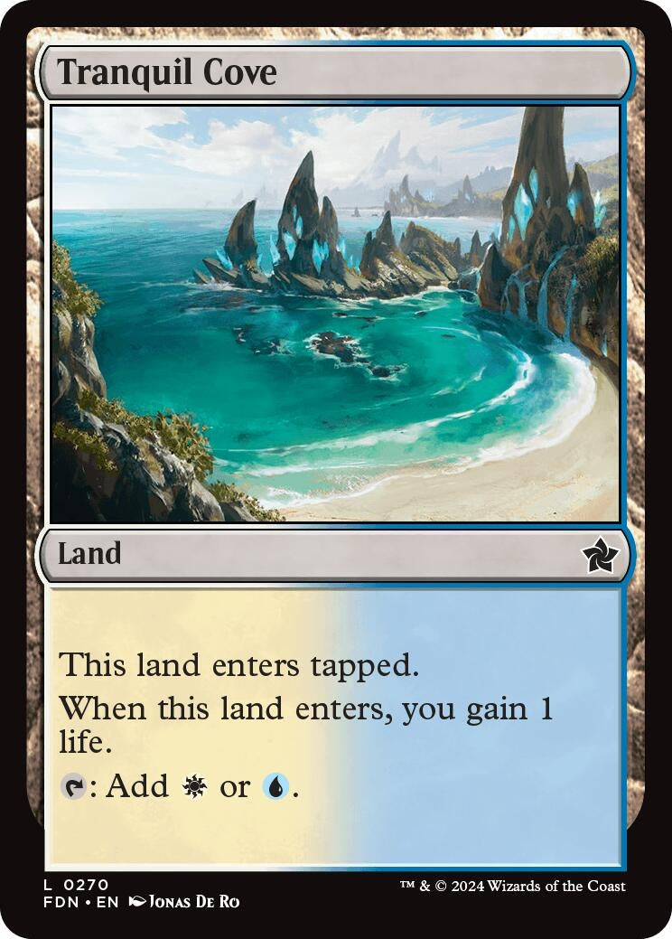 Image for Tranquil Cove (Foundations) (270) - Magic: The Gathering