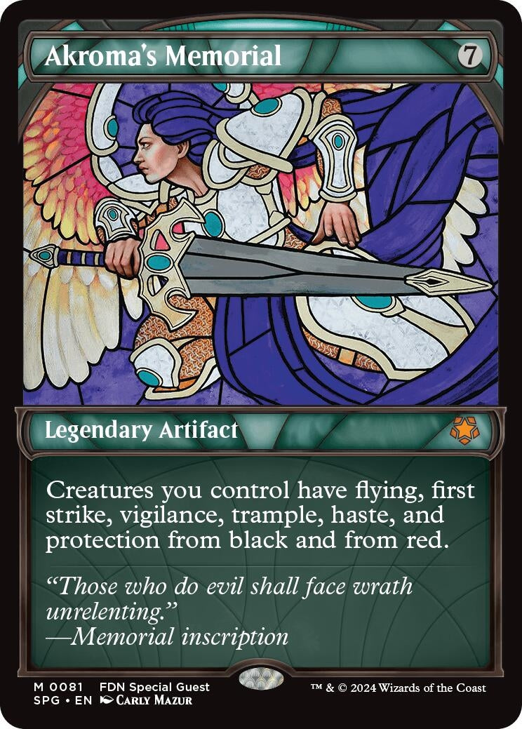 Image for Akroma's Memorial (Showcase) (Special Guests) (81) - Magic: The Gathering