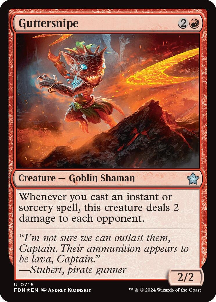 Image for Guttersnipe (Foundations) (716) - Magic: The Gathering