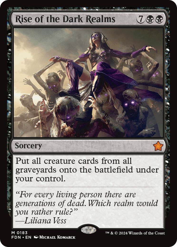 Image for Rise of the Dark Realms (Foundations) (183) - Magic: The Gathering