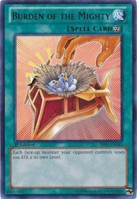 Image for Burden of the Mighty (Battle Pack: Epic Dawn) (BP01-EN045) - YuGiOh