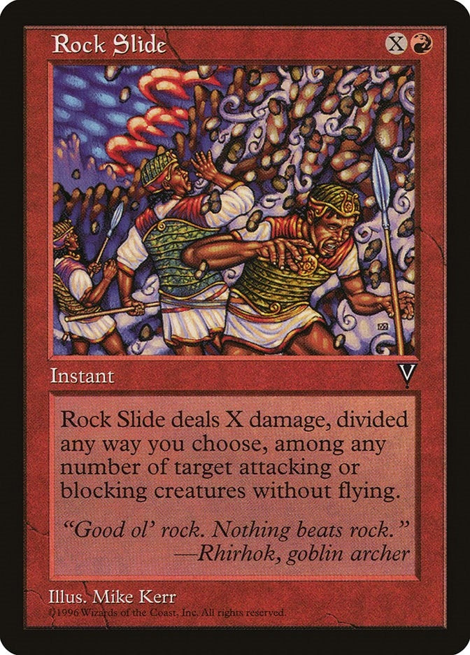 Image for Rock Slide (Visions) - Magic: The Gathering