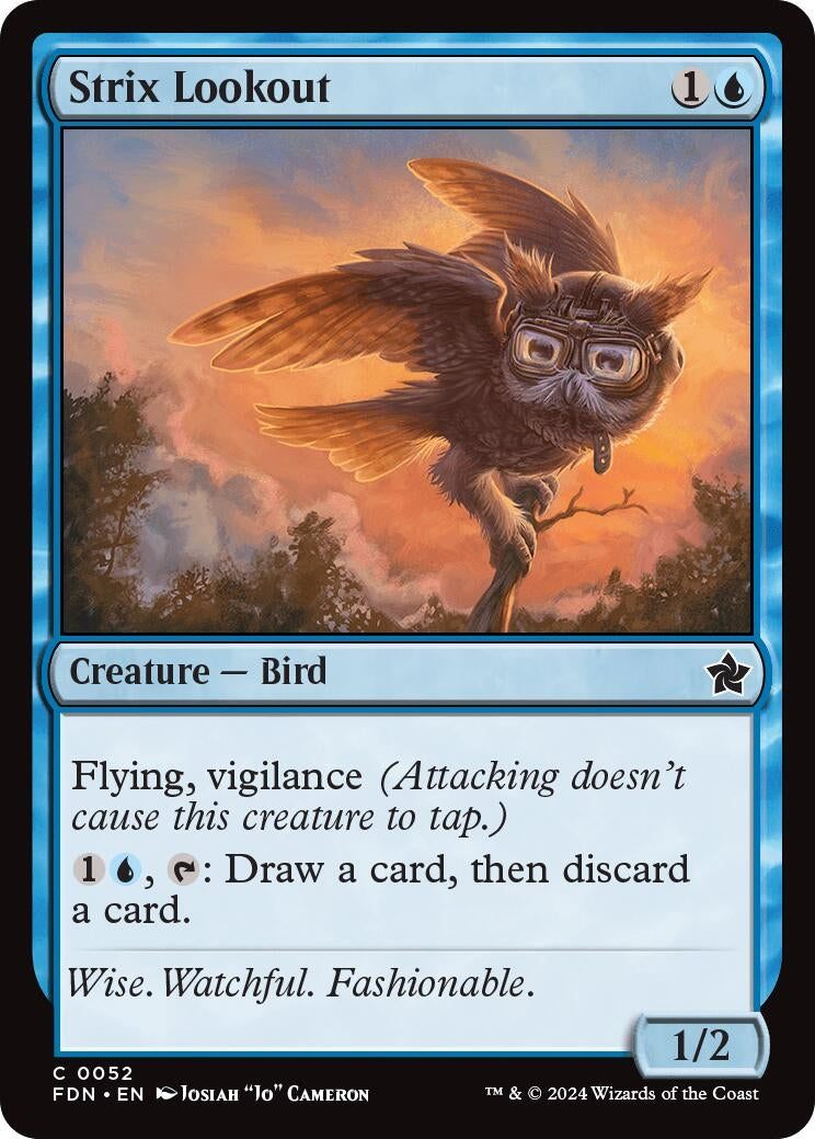 Image for Strix Lookout (Foundations) (52) - Magic: The Gathering