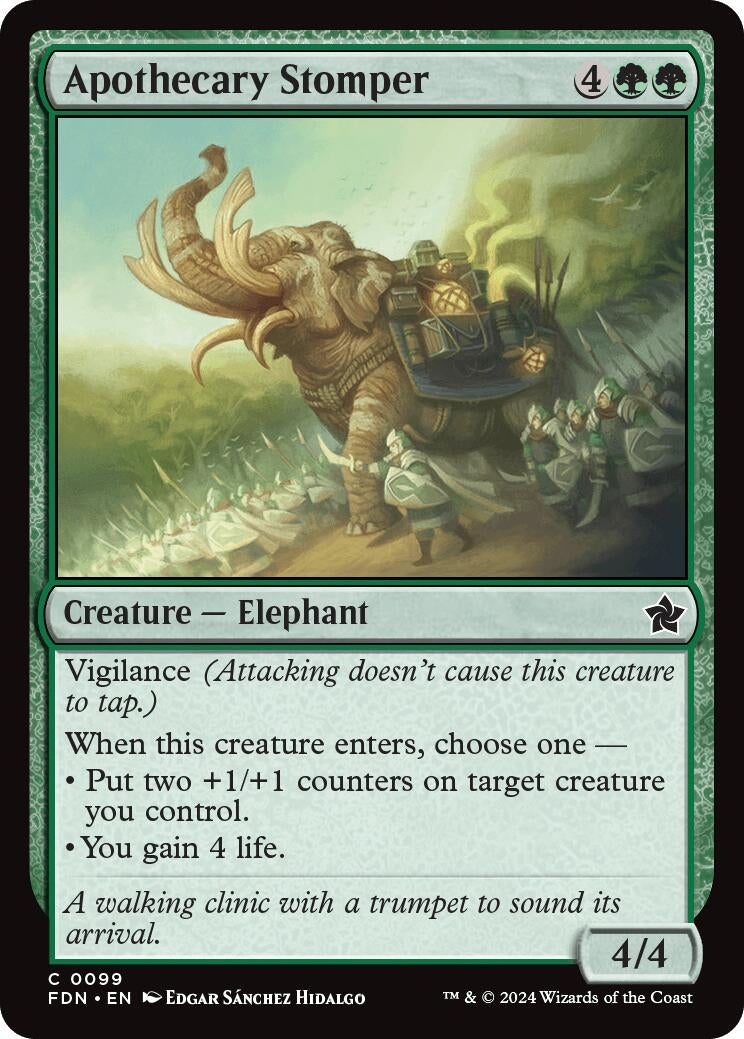 Image for Apothecary Stomper (Foundations) (99) - Magic: The Gathering