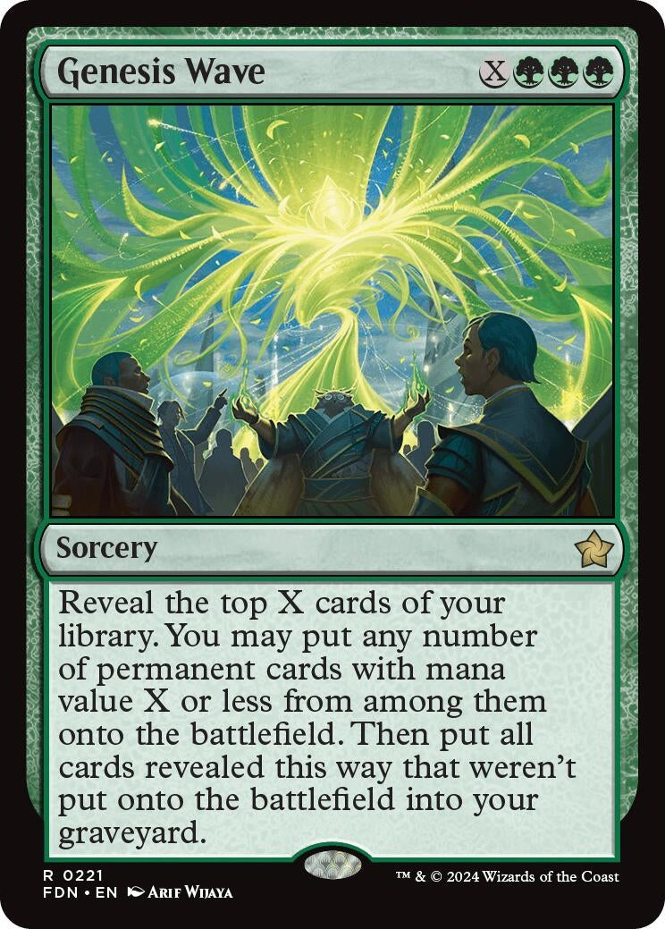 Image for Genesis Wave (Foundations) (221) - Magic: The Gathering