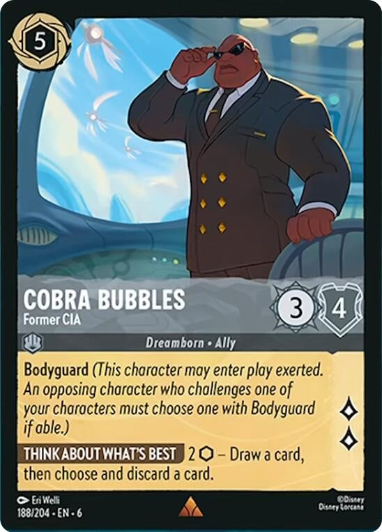 Image for Cobra Bubbles - Former CIA (6) (188)