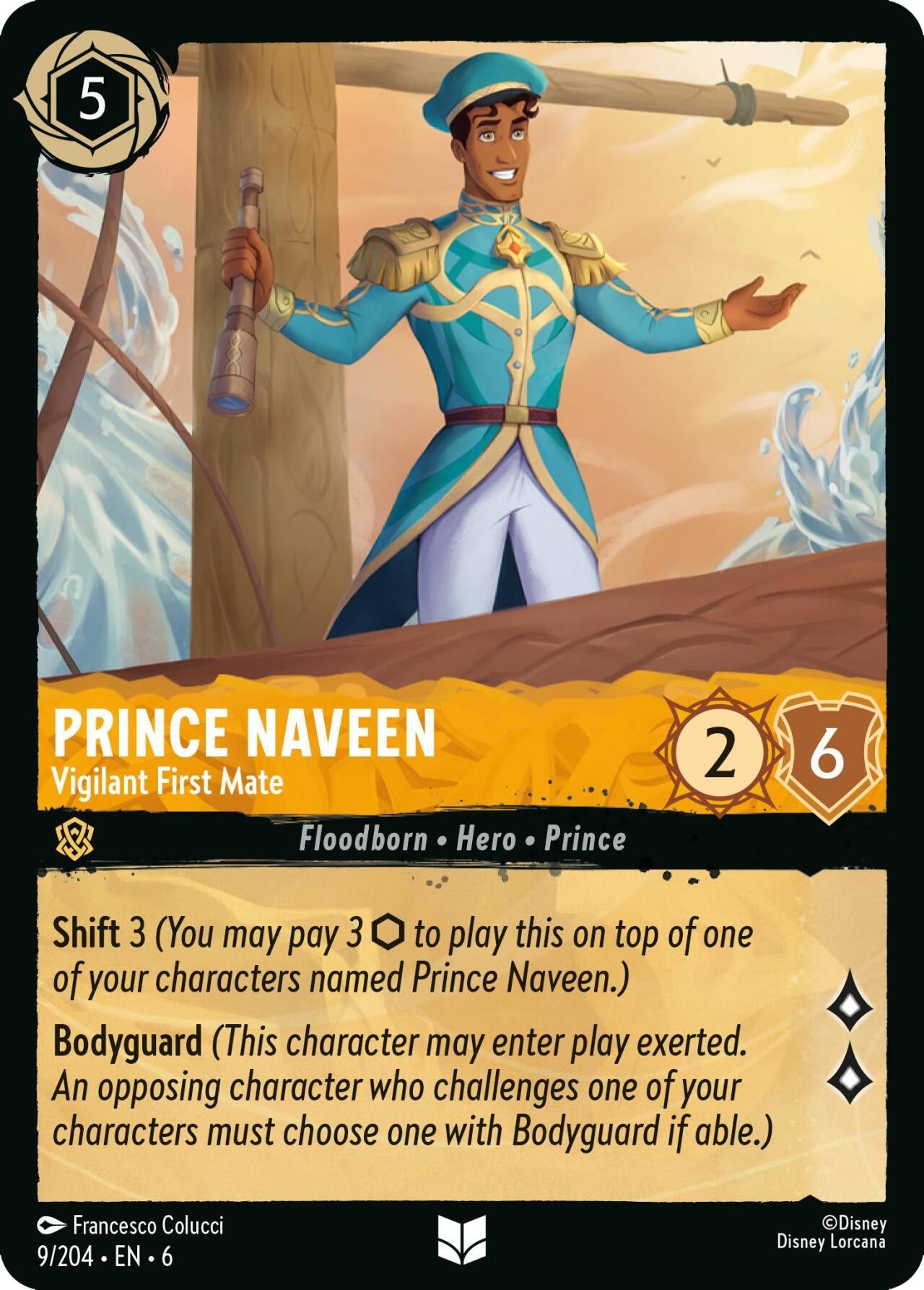 Image for Prince Naveen - Vigilant First Mate (6) (9)