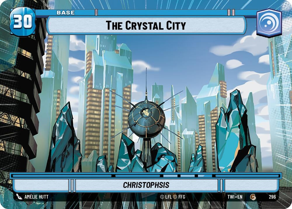 Image for The Crystal City // Battle Droid (Hyperspace) (Twilight of the Republic) (296 // T03) - Star Wars: Unlimited