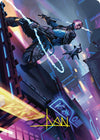 Image for Kaito, Cunning Infiltrator Art Card (51/54) (Gold-Stamped Signature) (Art Series: Foundations) (51) - Magic: The Gathering