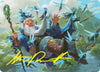 Image for Mischievous Mystic Art Card (7/54) (Gold-Stamped Signature) (Art Series: Foundations) (7) - Magic: The Gathering