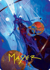 Image for Omniscience Art Card (32/54) (Gold-Stamped Signature) (Art Series: Foundations) (32) - Magic: The Gathering