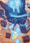 Image for Sphinx of Forgotten Lore Art Card (33/54) (Gold-Stamped Signature) (Art Series: Foundations) (33) - Magic: The Gathering