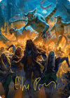 Image for Preposterous Proportions Art Card (43/54) (Gold-Stamped Signature) (Art Series: Foundations) (43) - Magic: The Gathering