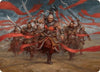 Image for Alesha, Who Laughs at Fate Art Card (14/54) (Art Series: Foundations) (14) - Magic: The Gathering