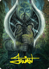 Image for Leyline Axe Art Card (49/54) (Gold-Stamped Signature) (Art Series: Foundations) (49) - Magic: The Gathering