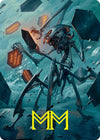 Image for Scrawling Crawler Art Card (50/54) (Gold-Stamped Signature) (Art Series: Foundations) (50) - Magic: The Gathering
