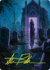 Image for Swamp Art Card (23/54) (Gold-Stamped Signature) (Art Series: Foundations) (23) - Magic: The Gathering