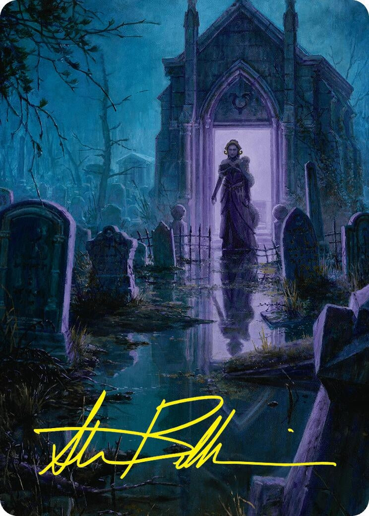 Image for Swamp Art Card (23/54) (Gold-Stamped Signature) (Art Series: Foundations) (23) - Magic: The Gathering