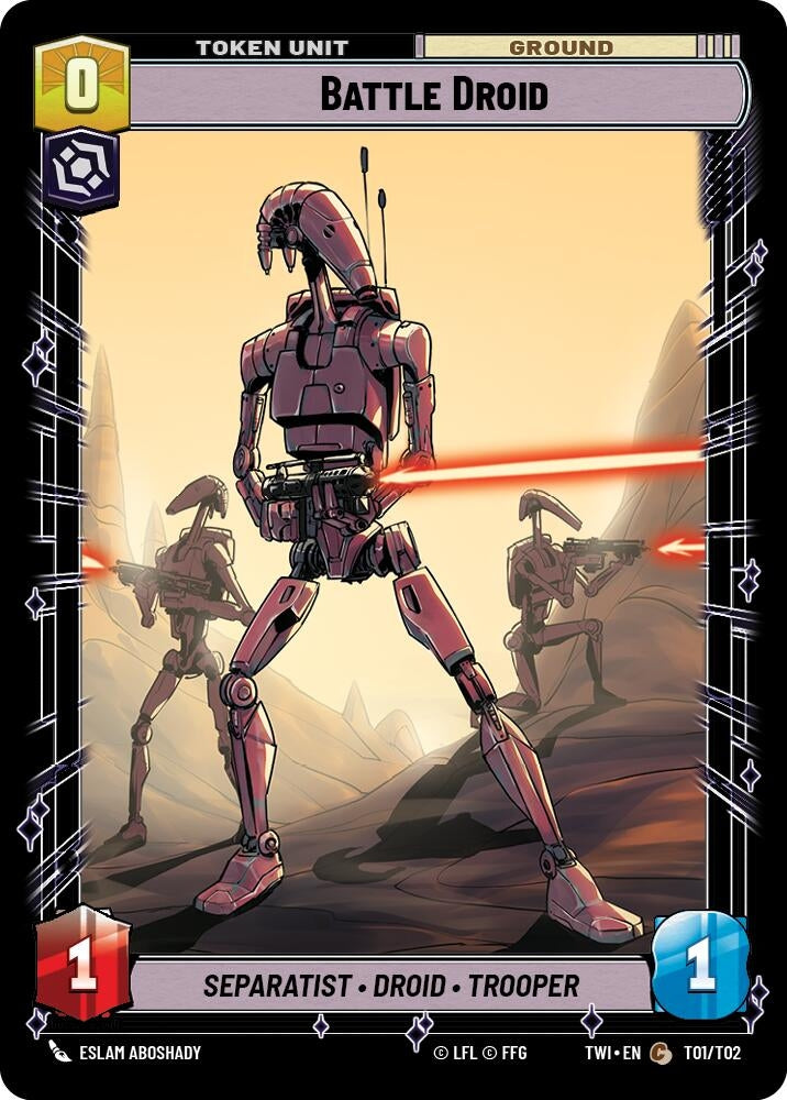 Image for Battle Droid // Clone Trooper (Twilight of the Republic) (T01 // T02) - Star Wars: Unlimited