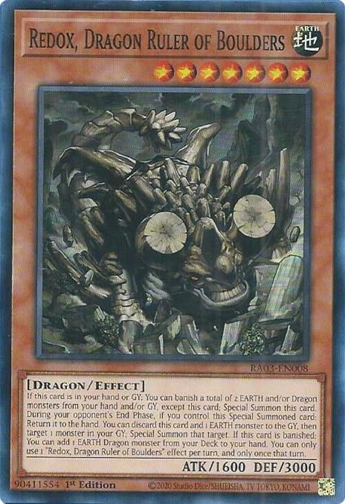 Image for Redox, Dragon Ruler of Boulders (Quarter Century Bonanza) (RA03-EN008) - YuGiOh