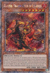 Image for Blaster, Dragon Ruler of Infernos (Platinum Secret Rare) (Quarter Century Bonanza) (RA03-EN010) - YuGiOh