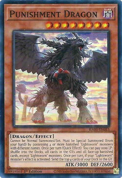 Image for Punishment Dragon (Quarter Century Bonanza) (RA03-EN015) - YuGiOh