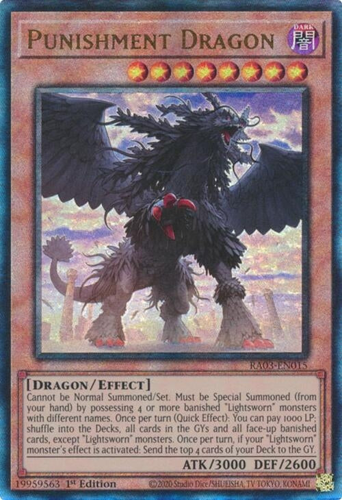 Image for Punishment Dragon (PUR) (Quarter Century Bonanza) (RA03-EN015) - YuGiOh