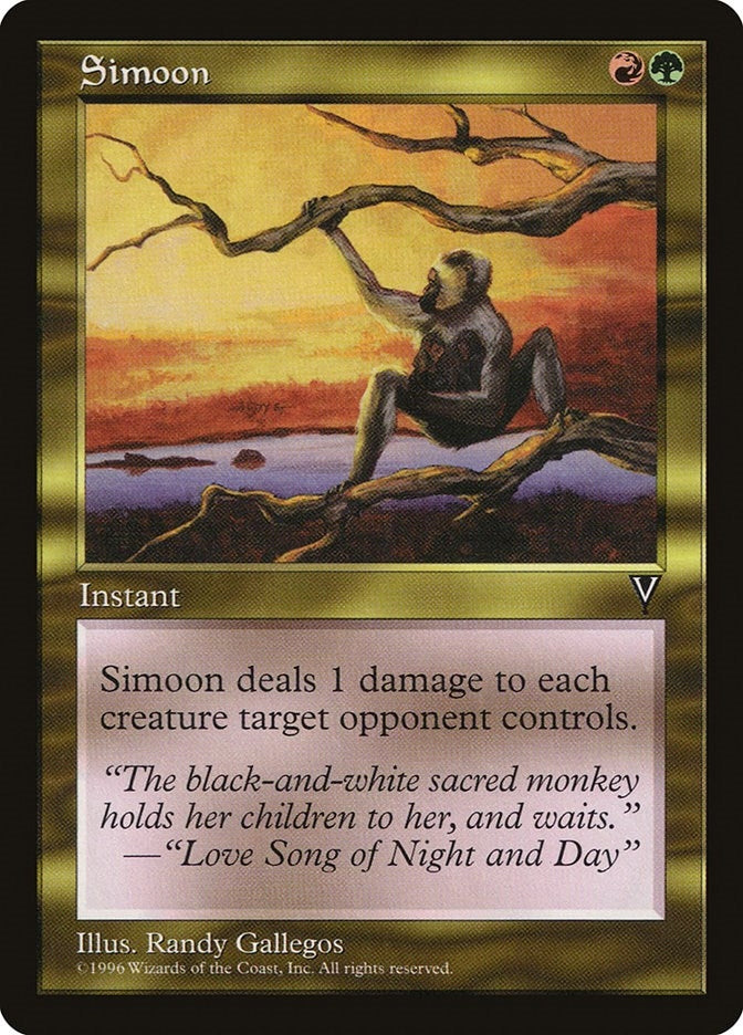 Image for Simoon (Visions) - Magic: The Gathering