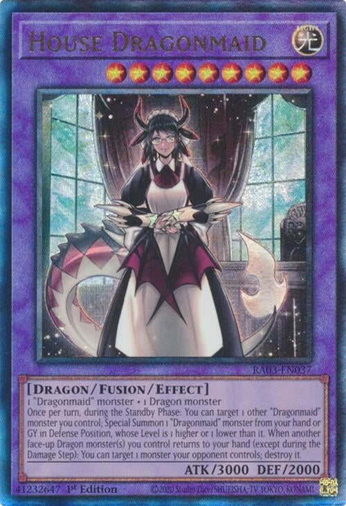 Image for House Dragonmaid (PUR) (Quarter Century Bonanza) (RA03-EN037) - YuGiOh