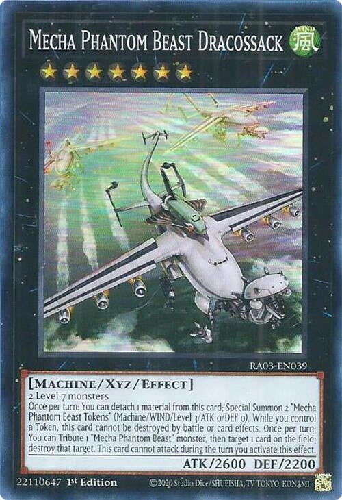Image for Mecha Phantom Beast Dracossack (Quarter Century Bonanza) (RA03-EN039) - YuGiOh