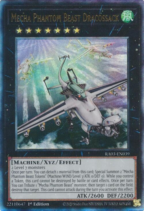 Image for Mecha Phantom Beast Dracossack (PUR) (Quarter Century Bonanza) (RA03-EN039) - YuGiOh
