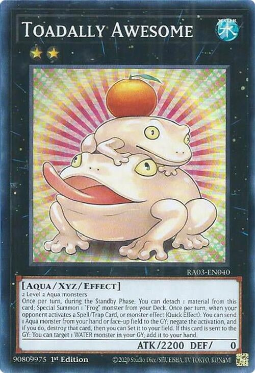 Image for Toadally Awesome (Quarter Century Bonanza) (RA03-EN040) - YuGiOh