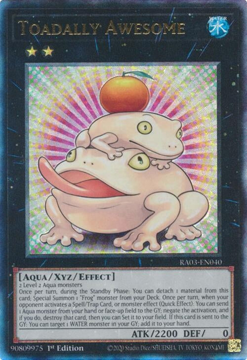 Image for Toadally Awesome (PUR) (Quarter Century Bonanza) (RA03-EN040) - YuGiOh