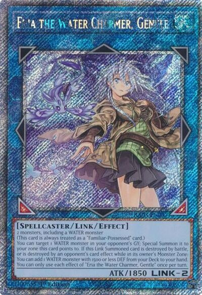 Image for Eria the Water Charmer, Gentle (Platinum Secret Rare) (Quarter Century Bonanza) (RA03-EN047) - YuGiOh