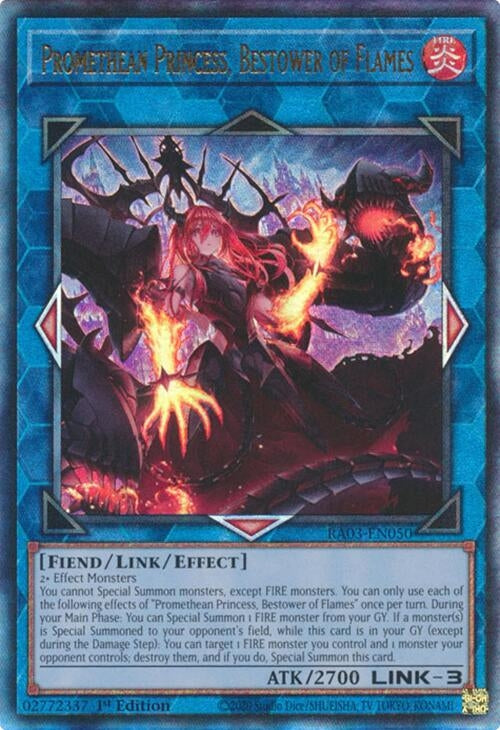 Image for Promethean Princess, Bestower of Flames (PUR) (Quarter Century Bonanza) (RA03-EN050) - YuGiOh