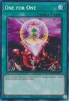 Image for One for One (PCR) (Quarter Century Bonanza) (RA03-EN056) - YuGiOh