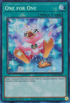 Image for One for One (Alternate Art) (PCR) (Quarter Century Bonanza) (RA03-EN056) - YuGiOh