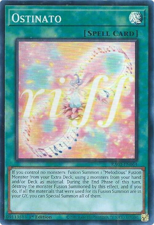 Image for Ostinato (Quarter Century Bonanza) (RA03-EN064) - YuGiOh
