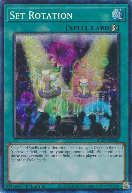 Image for Set Rotation (PCR) (Quarter Century Bonanza) (RA03-EN065) - YuGiOh