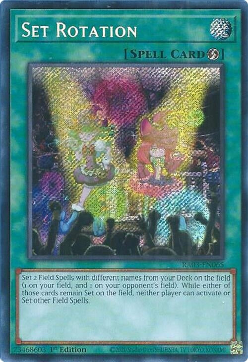 Image for Set Rotation (Secret Rare) (Quarter Century Bonanza) (RA03-EN065) - YuGiOh
